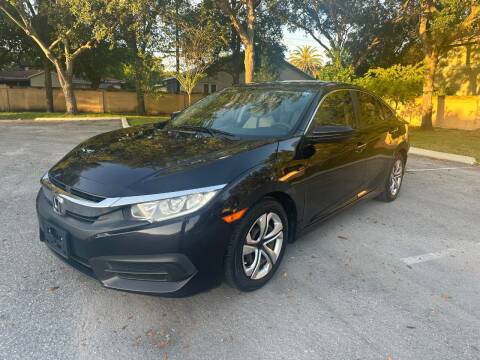 2016 Honda Civic for sale at Auto Summit in Hollywood FL