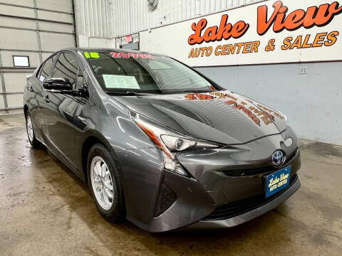 2018 Toyota Prius for sale at Lake View Auto Center and Sales in Oshkosh WI