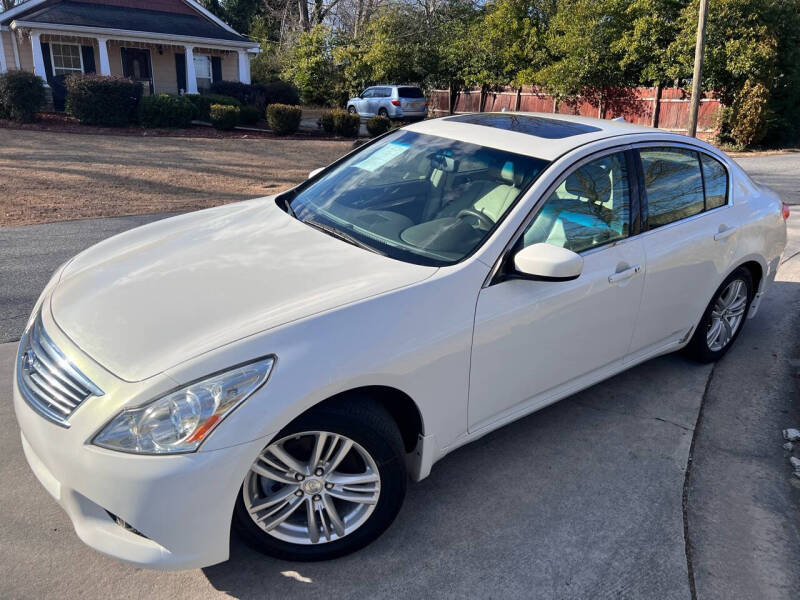 2012 Infiniti G37 Sedan for sale at Cobb Luxury Cars in Marietta GA