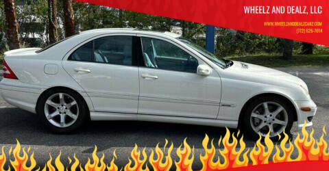 2007 Mercedes-Benz C-Class for sale at WHEELZ AND DEALZ, LLC in Fort Pierce FL