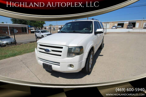 2007 Ford Expedition for sale at Highland Autoplex, LLC in Dallas TX