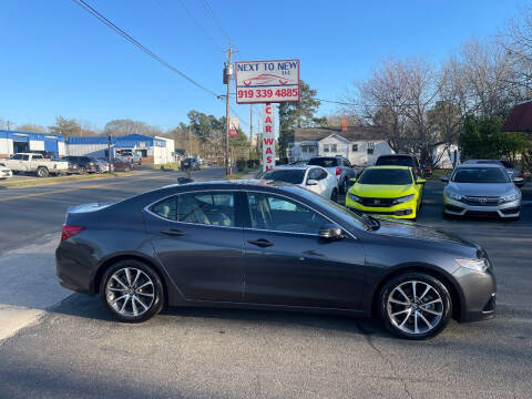 2015 Acura TLX for sale at Next to New in Oxford NC