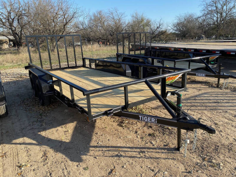2025 Tiger - Utility Trailer - 77x16' - for sale at LJD Sales in Lampasas TX