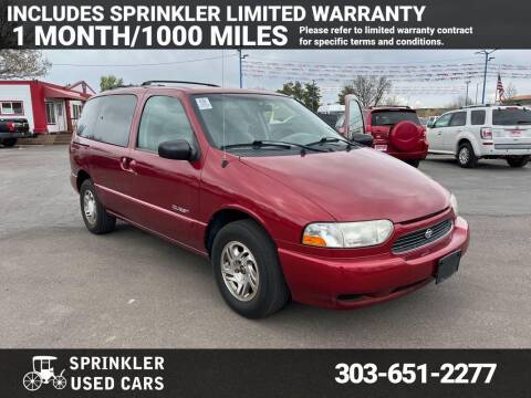 2000 Nissan Quest for sale at Sprinkler Used Cars in Longmont CO
