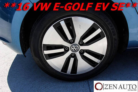 2016 Volkswagen e-Golf SE