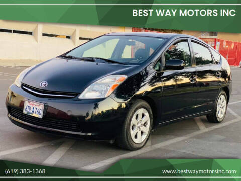 2008 Toyota Prius for sale at BEST WAY MOTORS INC in San Diego CA