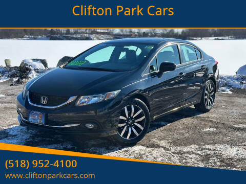 2015 Honda Civic for sale at Clifton Park Cars in Clifton Park NY