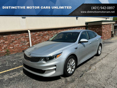 2016 Kia Optima for sale at DISTINCTIVE MOTOR CARS UNLIMITED in Johnston RI