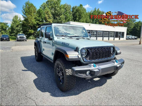 2024 Jeep Wrangler for sale at FRED FREDERICK CHRYSLER, DODGE, JEEP, RAM, EASTON in Easton MD