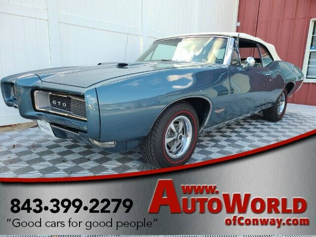 1968 Pontiac Gto For Sale In Columbia Sc Carsforsale Com