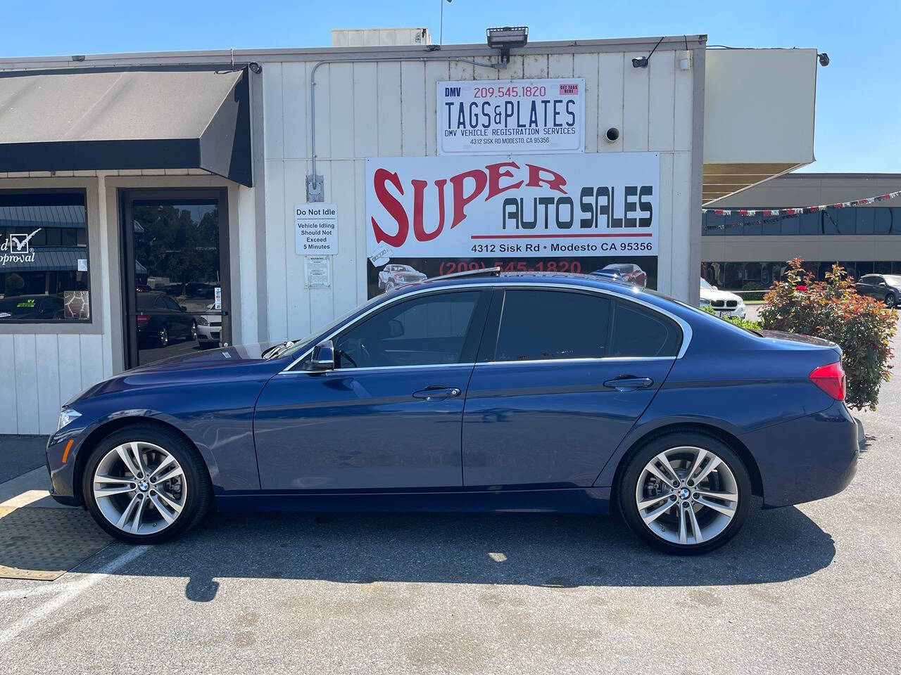 2017 BMW 3 Series for sale at Super Auto Sales Modesto in Modesto, CA