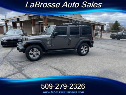 2017 Jeep Wrangler Unlimited for sale at Labrosse Auto Sales in Spokane Valley WA