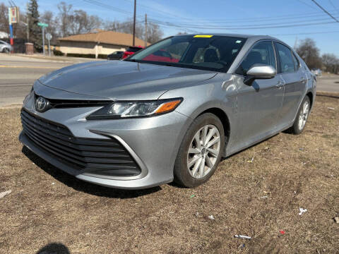 2022 Toyota Camry for sale at All Starz Auto Center Inc in Redford MI