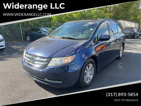 2014 Honda Odyssey for sale at Widerange LLC in Greenwood IN