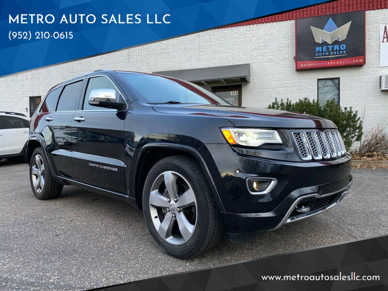 2015 Jeep Grand Cherokee for sale at METRO AUTO SALES LLC in Lino Lakes MN