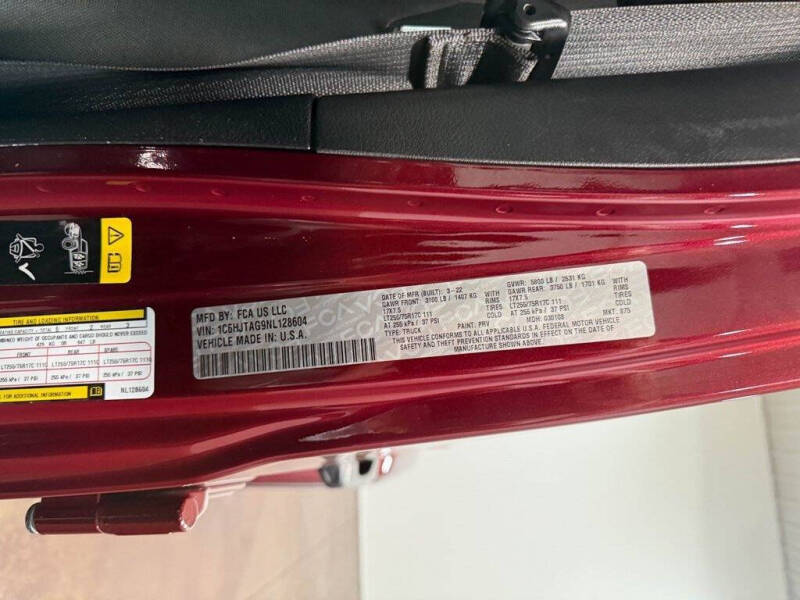 2022 Jeep Gladiator Willys