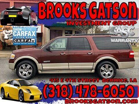 2007 Ford Expedition EL for sale at Brooks Gatson Investment Group in Bernice LA
