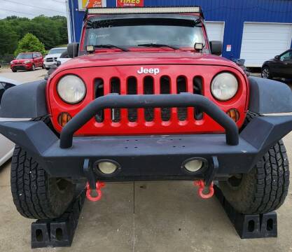 2014 Jeep Wrangler Unlimited for sale at ZZK AUTO SALES LLC in Glasgow KY