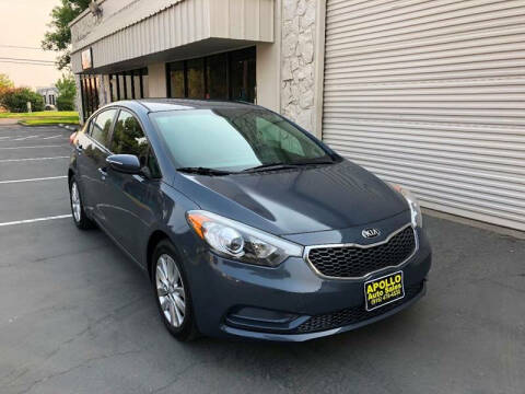 2014 Kia Forte for sale at APOLLO AUTO SALES in Sacramento CA