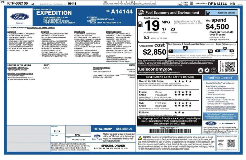 2024 Ford Expedition XLT