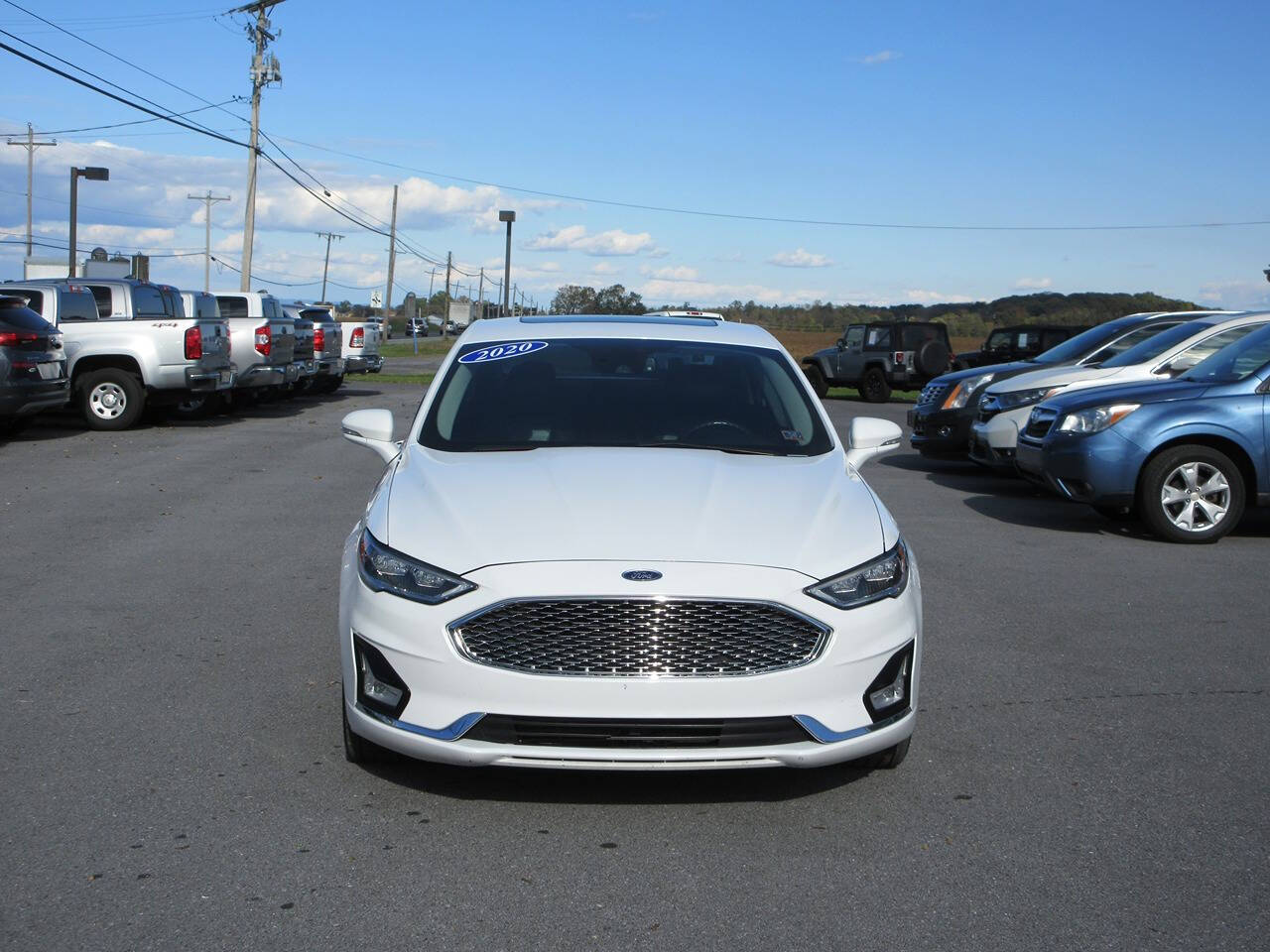 2020 Ford Fusion for sale at FINAL DRIVE AUTO SALES INC in Shippensburg, PA