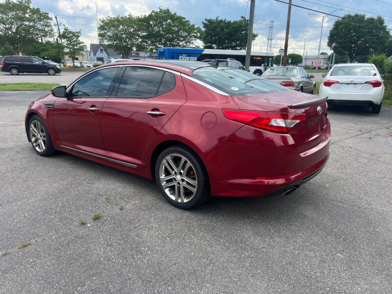 Used 2013 Kia Optima SX with VIN 5XXGR4A64DG123819 for sale in Norfolk, VA