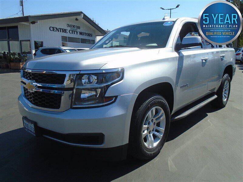 2016 Chevrolet Tahoe for sale at Centre City Motors in Escondido CA