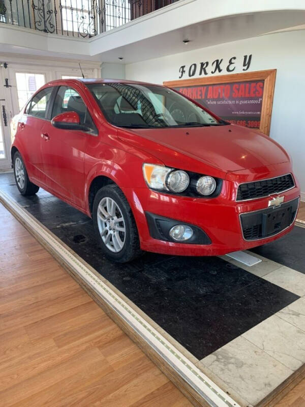 2012 Chevrolet Sonic for sale at Forkey Auto & Trailer Sales in La Fargeville NY