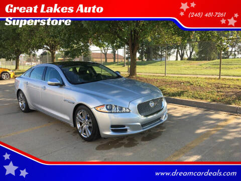 2011 Jaguar XJL for sale at Great Lakes Auto Superstore in Waterford Township MI