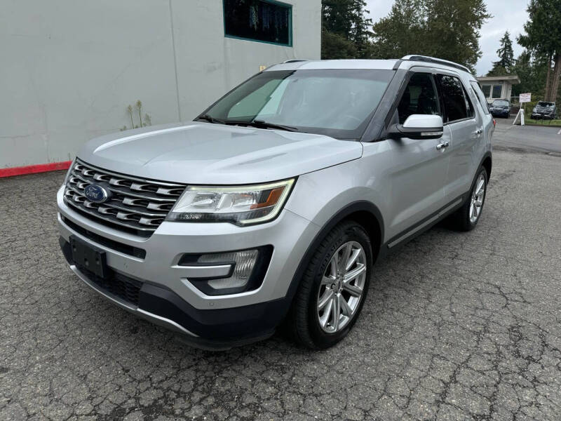 Used 2016 Ford Explorer Limited with VIN 1FM5K8F8XGGC14180 for sale in Kirkland, WA