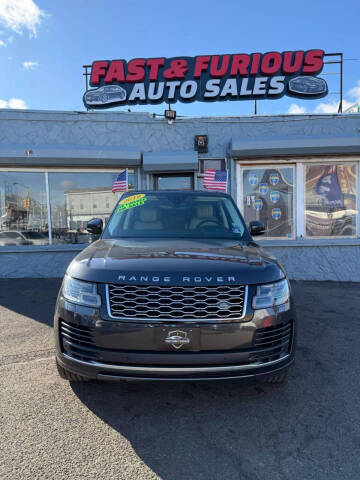 2019 Land Rover Range Rover for sale at FAST AND FURIOUS AUTO SALES in Newark NJ