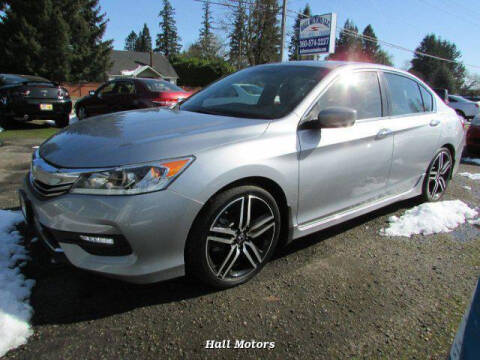 2016 Honda Accord for sale at Hall Motors LLC in Vancouver WA
