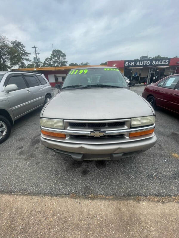 2003 Chevrolet Blazer for sale at D&K Auto Sales in Albany GA