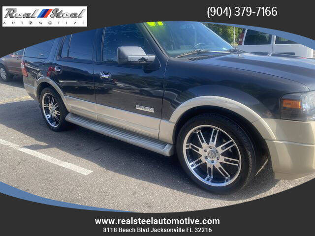 2007 Ford Expedition for sale at Real Steel Automotive in Jacksonville FL