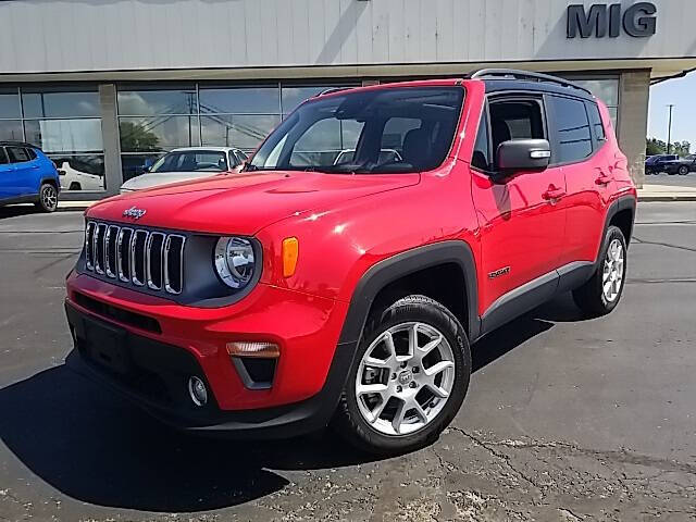 Used 2021 Jeep Renegade Limited with VIN ZACNJDD17MPM72450 for sale in Bellefontaine, OH