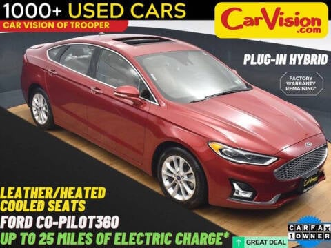 2020 Ford Fusion Energi for sale at Car Vision of Trooper in Norristown PA