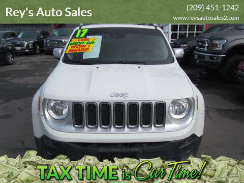 2017 Jeep Renegade for sale at Rey's Auto Sales in Stockton CA