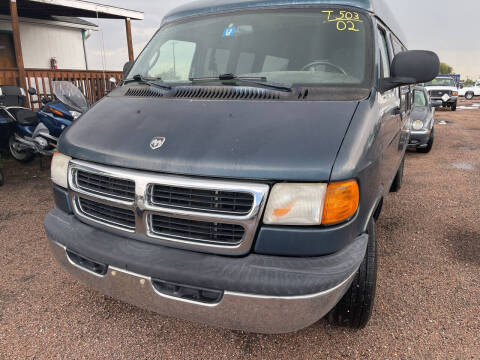 2002 Dodge Ram Van for sale at PYRAMID MOTORS - Fountain Lot in Fountain CO