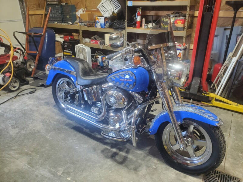 2001 harley fatboy outlet value