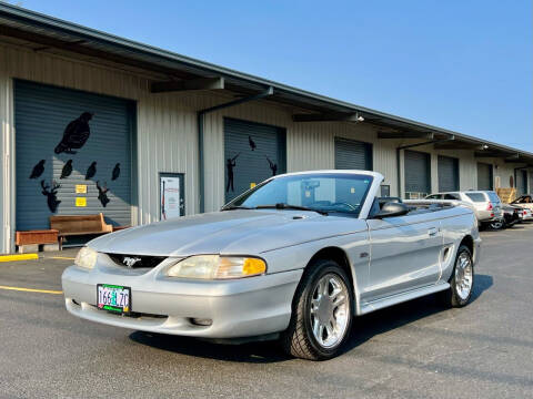 1998 Ford Mustang for sale at DASH AUTO SALES LLC in Salem OR