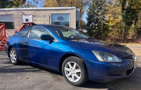 2003 Honda Accord for sale at PARK AVENUE AUTOS in Collingswood NJ