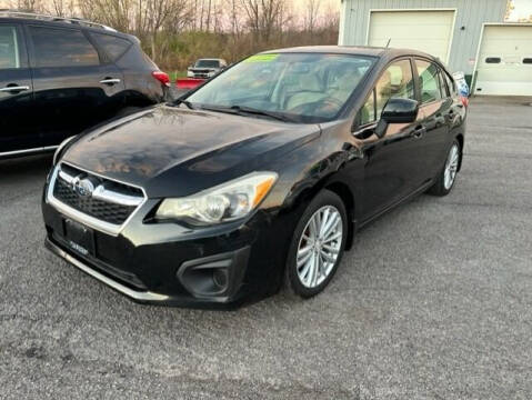 2012 Subaru Impreza for sale at FUSION AUTO SALES in Spencerport NY