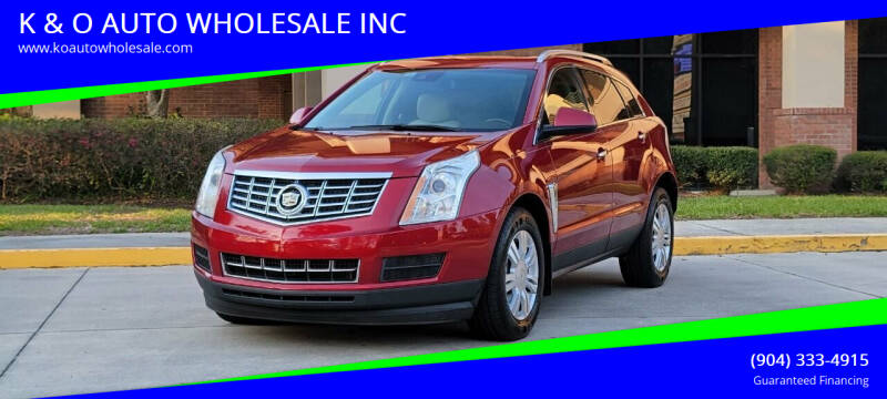 2015 Cadillac SRX for sale at K & O AUTO WHOLESALE INC in Jacksonville FL