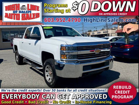 2018 Chevrolet Silverado 2500HD for sale at High Line Auto Sales of Salem in Salem NH