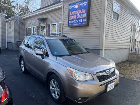 2014 Subaru Forester for sale at Lonsdale Auto Sales in Lincoln RI