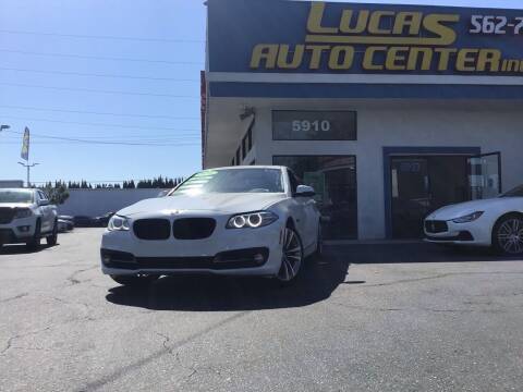 2016 BMW 5 Series for sale at Lucas Auto Center Inc in South Gate CA