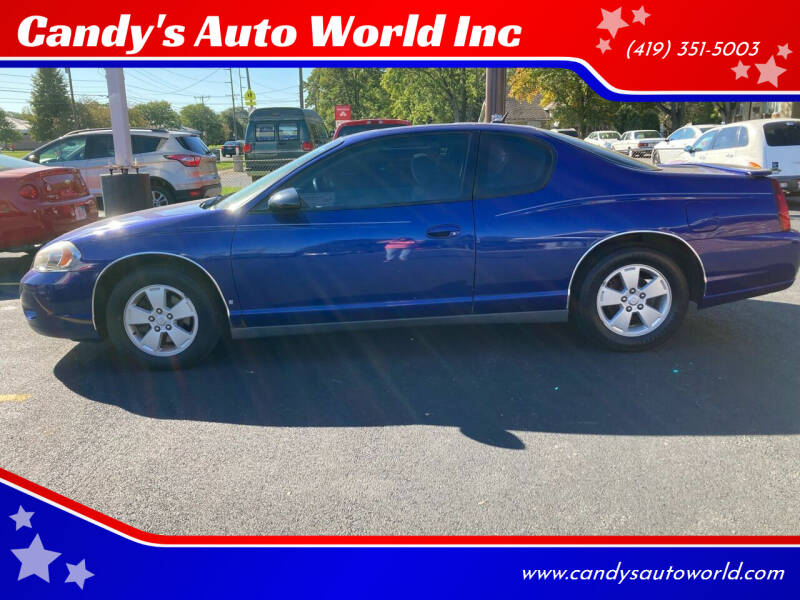 2006 Chevrolet Monte Carlo for sale at Candy's Auto World Inc in Toledo OH