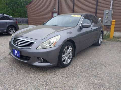2010 Infiniti G37 Sedan for sale at Hornes Auto Sales LLC in Epping NH