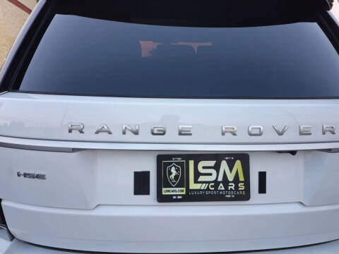 2016 Land Rover Range Rover HSE