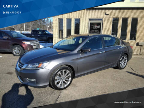 2013 Honda Accord for sale at CARTIVA in Stillwater MN